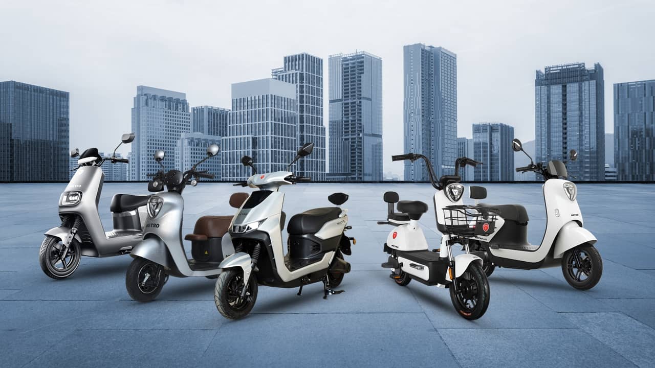 4 New Metro Electric Scooters Introduced in Pakistan