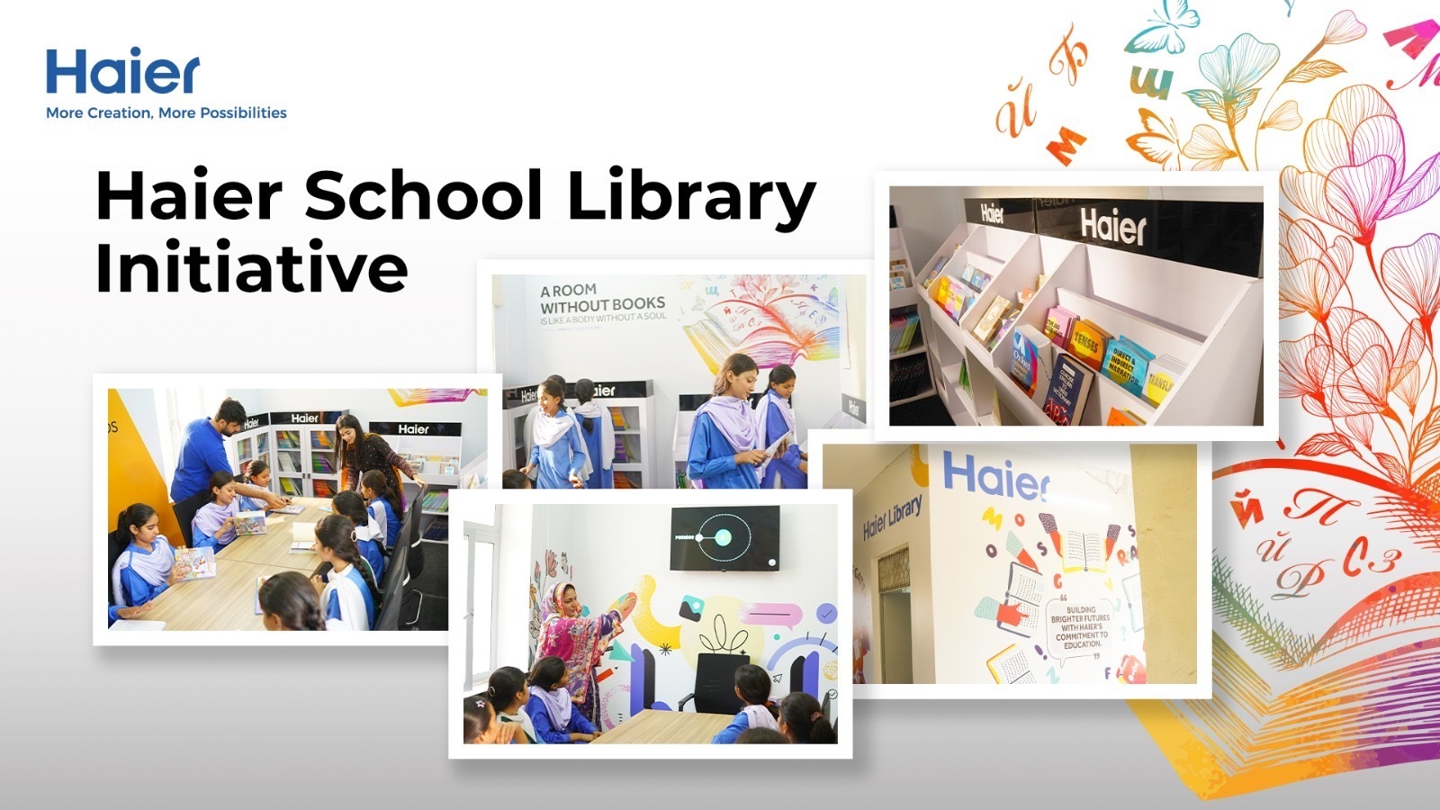 Haier School Libraries Initiative: A New Chapter in Educational Empowerment