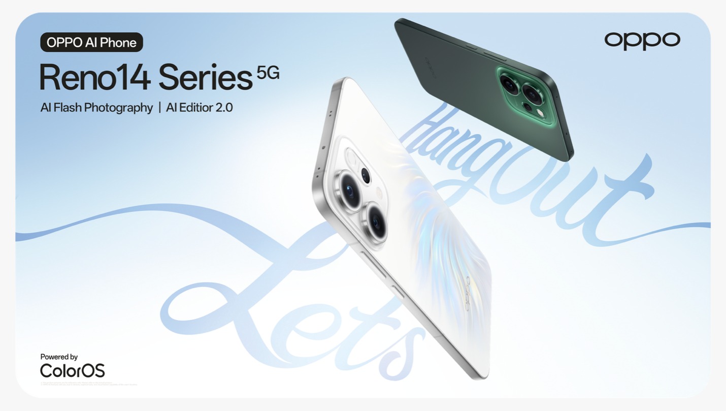 Own Your Spotlight with OPPO Reno14 Series: Now Available for Pre-Order